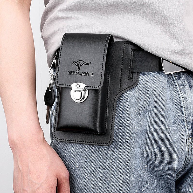 Fashion Multifunctional Men's Waist Bag