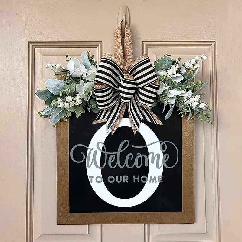 2023 NEW - Welcome Front Door Wreath