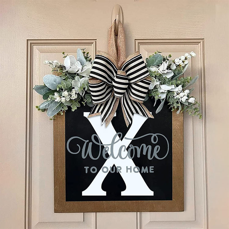 2023 NEW - Welcome Front Door Wreath