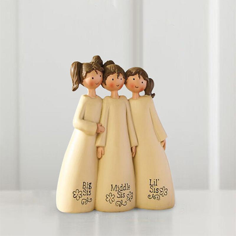 Celebrating Friendship Gifts Statue - Hand-Painted Sculptures Ornament