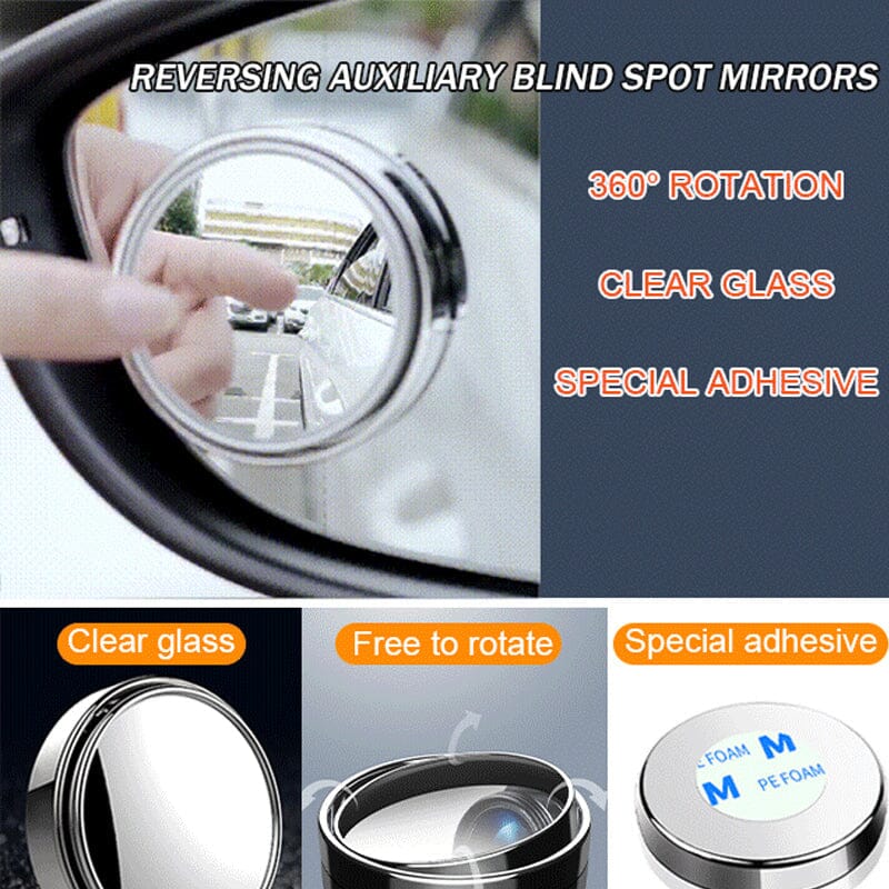 🚗Reversing Auxiliary Blind Spot Mirrors🚗  (2PCs)