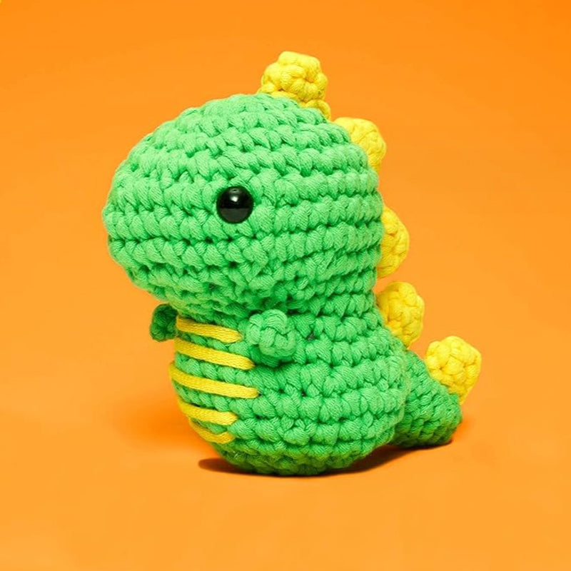 🌈Rainbow Dinosaur Crochet Kit