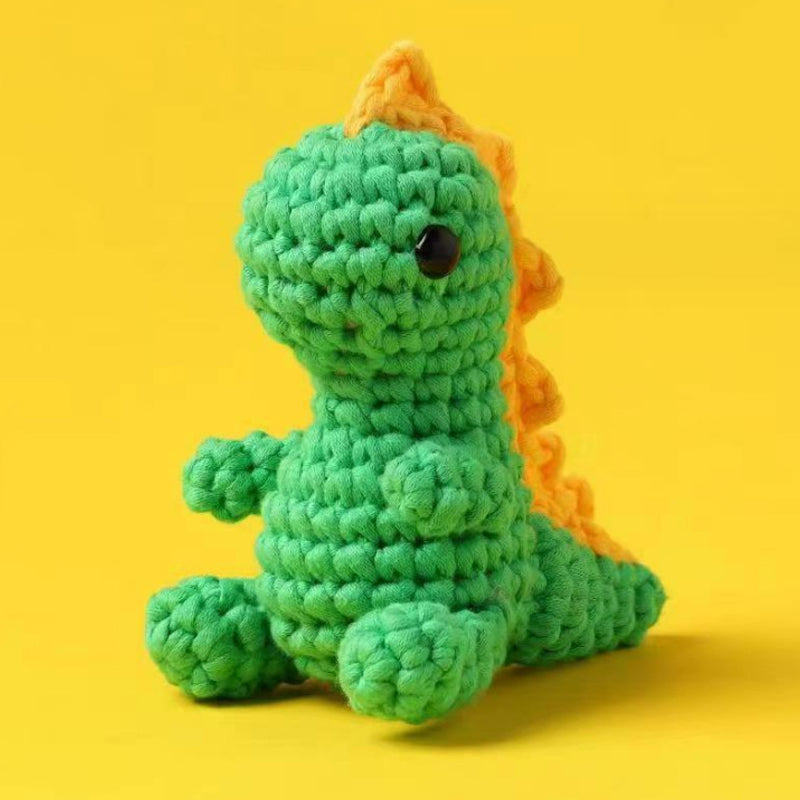 🌈Rainbow Dinosaur Crochet Kit