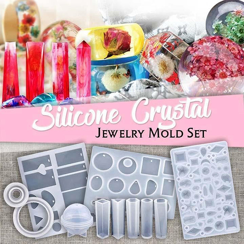 Handmade Crystal Glue Mold Set