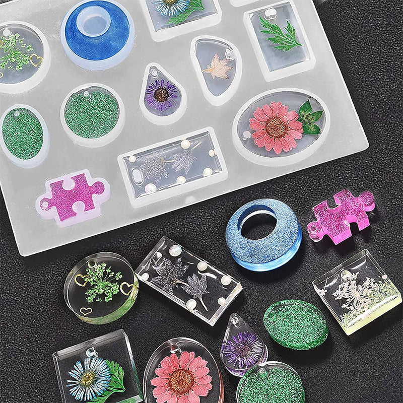 Handmade Crystal Glue Mold Set