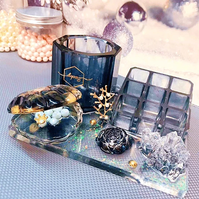 Handmade Crystal Glue Mold Set