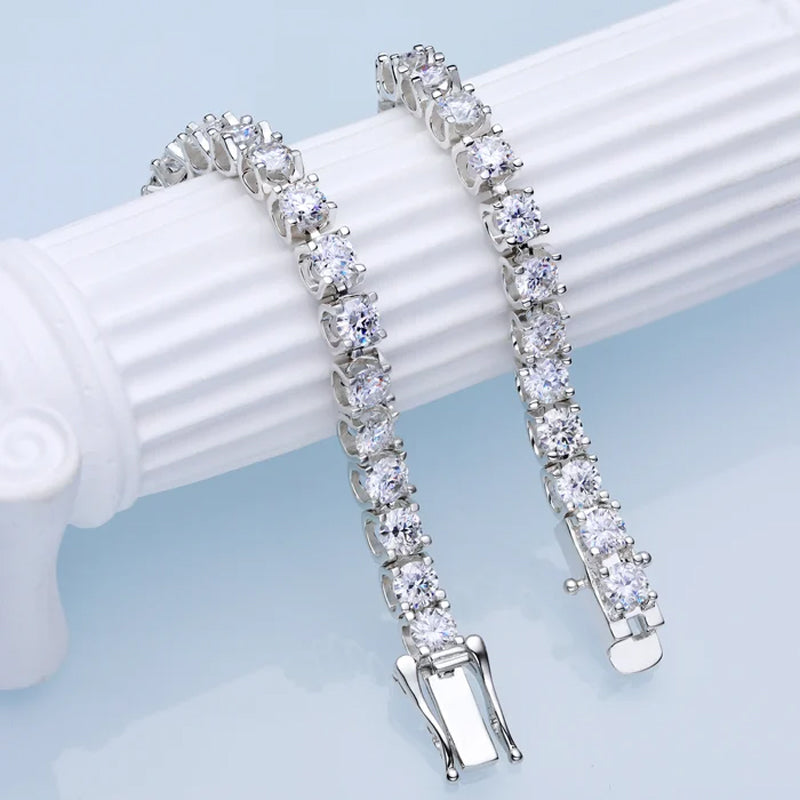 Sparkling Moissanite Bracelet