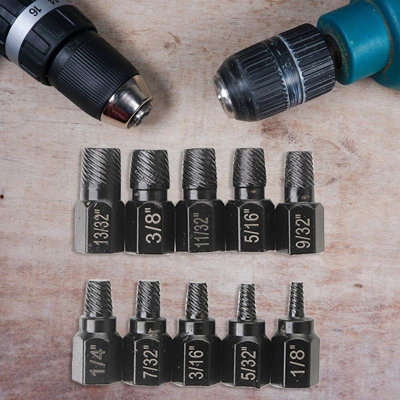 10/25-Piece Hex Shank Screw Remover Set