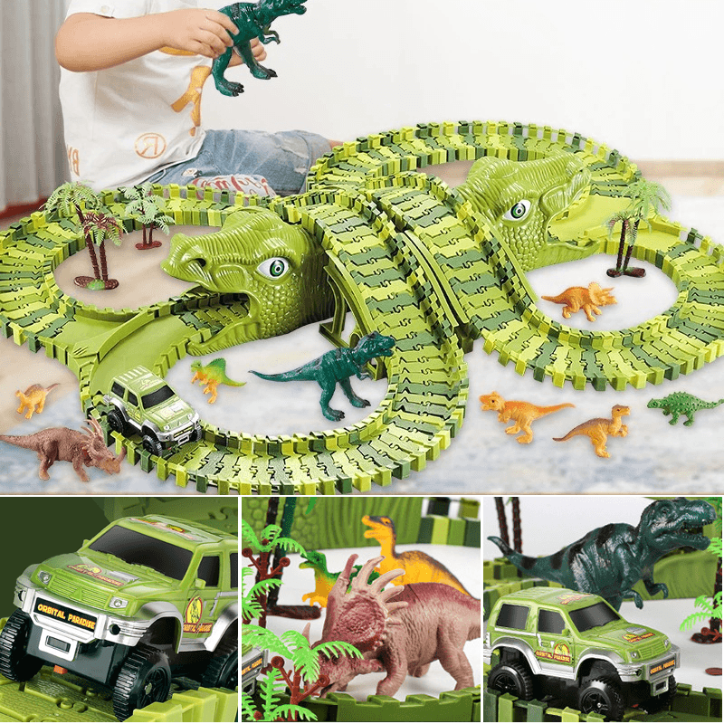 Dinosaur Track Set Toy