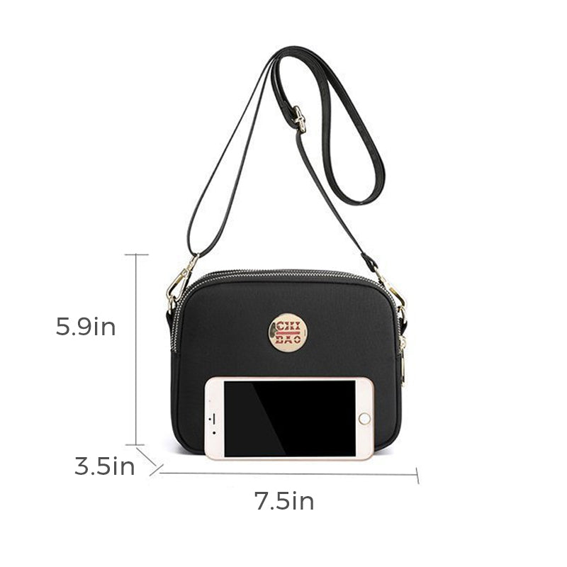 Oxford Fabric Mini Crossbody Bag