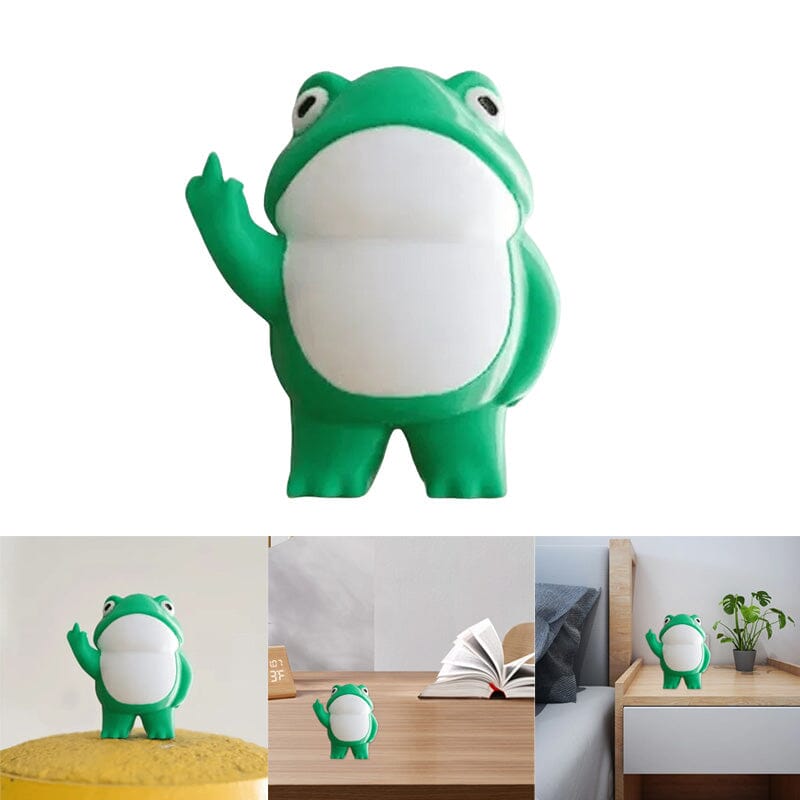 Middle Finger Frog Ornament