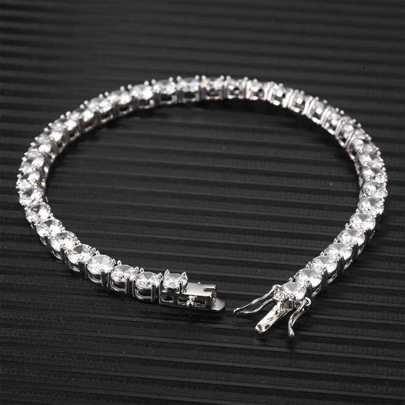 Sparkling Moissanite Bracelet