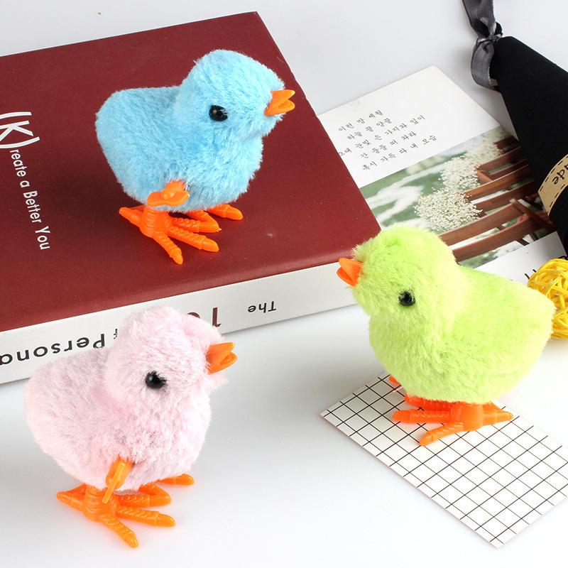 Clockwork Chicken Plush Toy