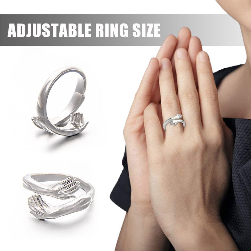 2021 New-Couple Hug Ring