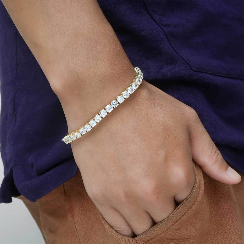 Sparkling Moissanite Bracelet