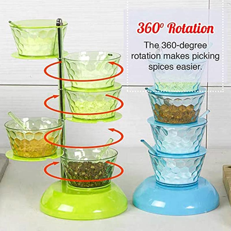 Vertical Rotary Seasoning Box