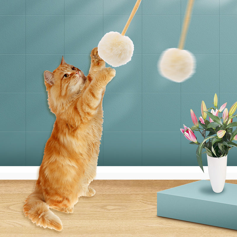 Suction Cup Teasing Cat Stick