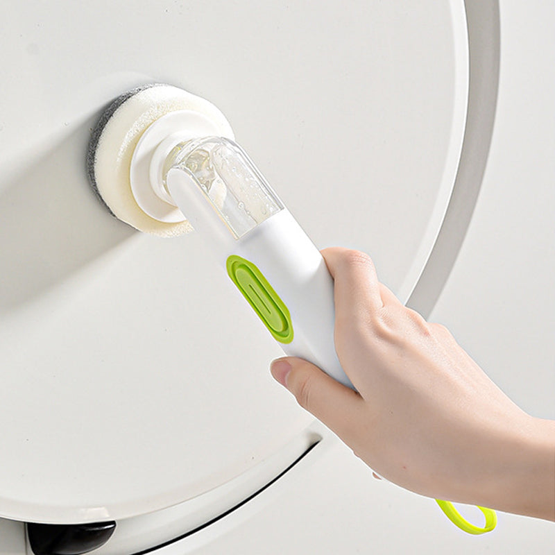 Multi-functional Long-handle Liquid-filled Cleaning Brush