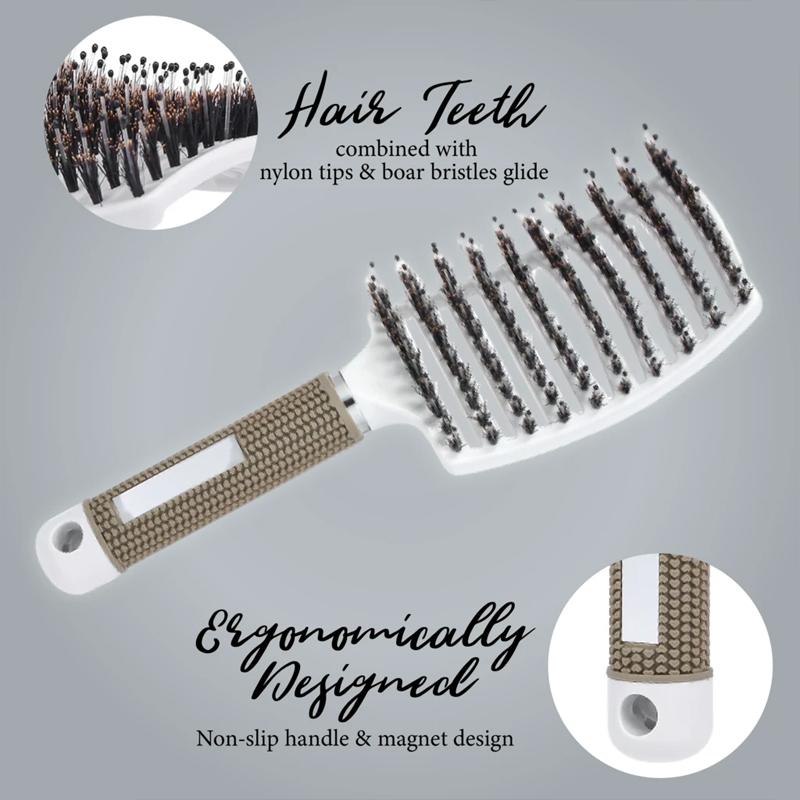 Detangling Nylon Bristle Brush