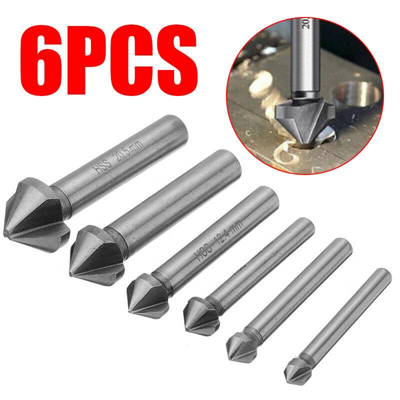 Metal Three Edges Chamferer (6 PCs)