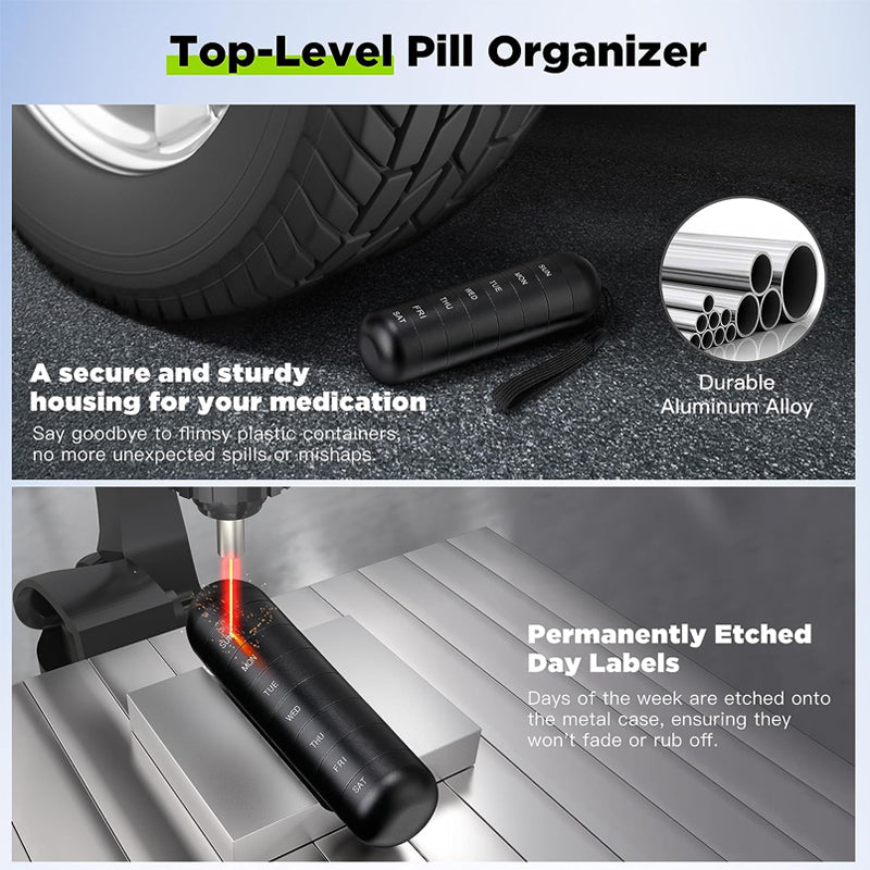 7 Days Portable Pill Case for Travel