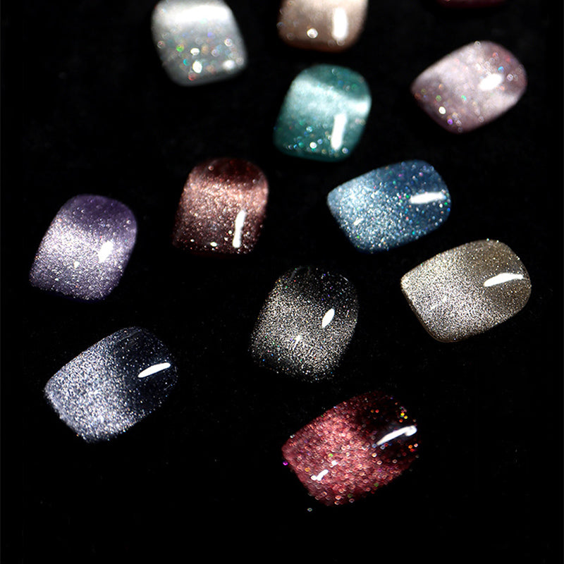 🎉Laser Diamond Cat Eye Nail Polish