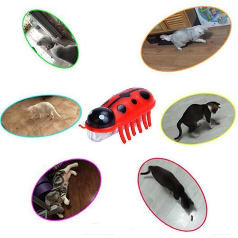 Super Robot Bug Toy for Cats - 2 Pcs