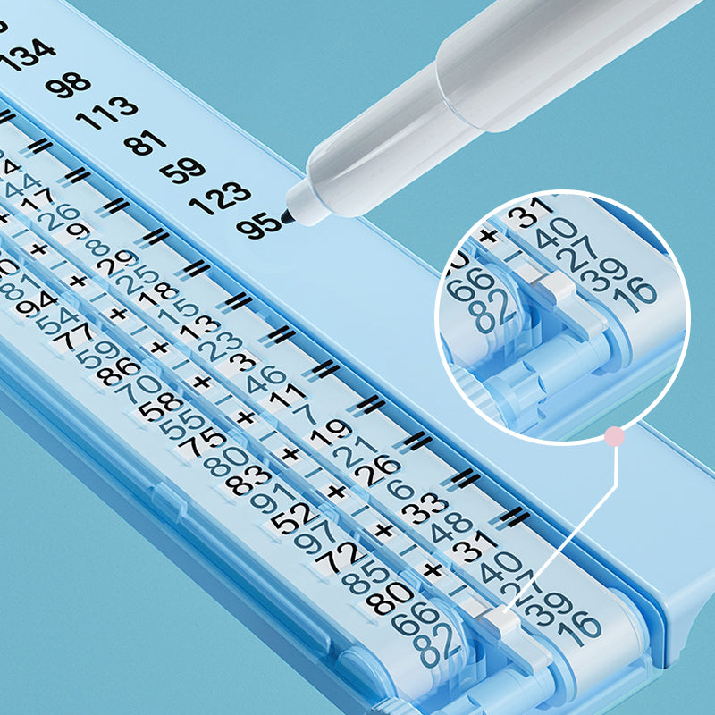 Tablero de práctica de matemáticas para niños