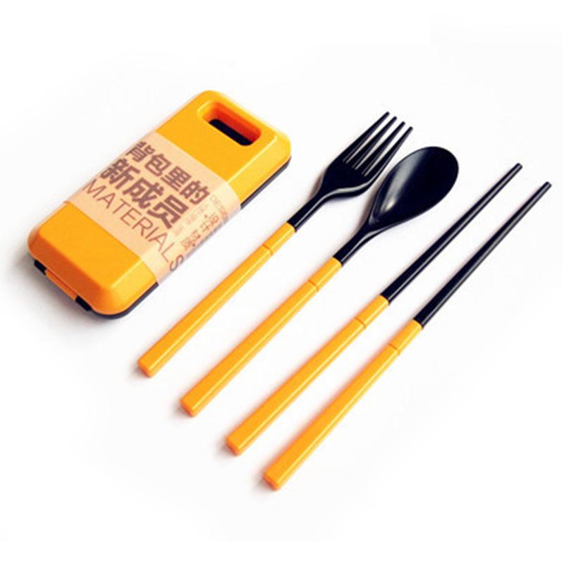 Portable Cutlery Set (Chopsticks Fork Spoon)