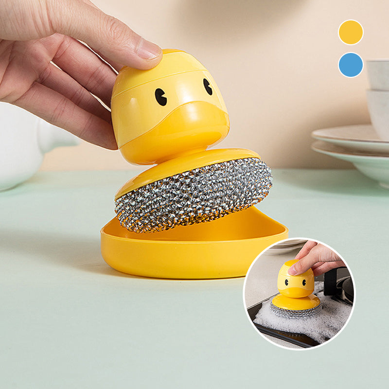 Cute Ducky Washing Dish Brush