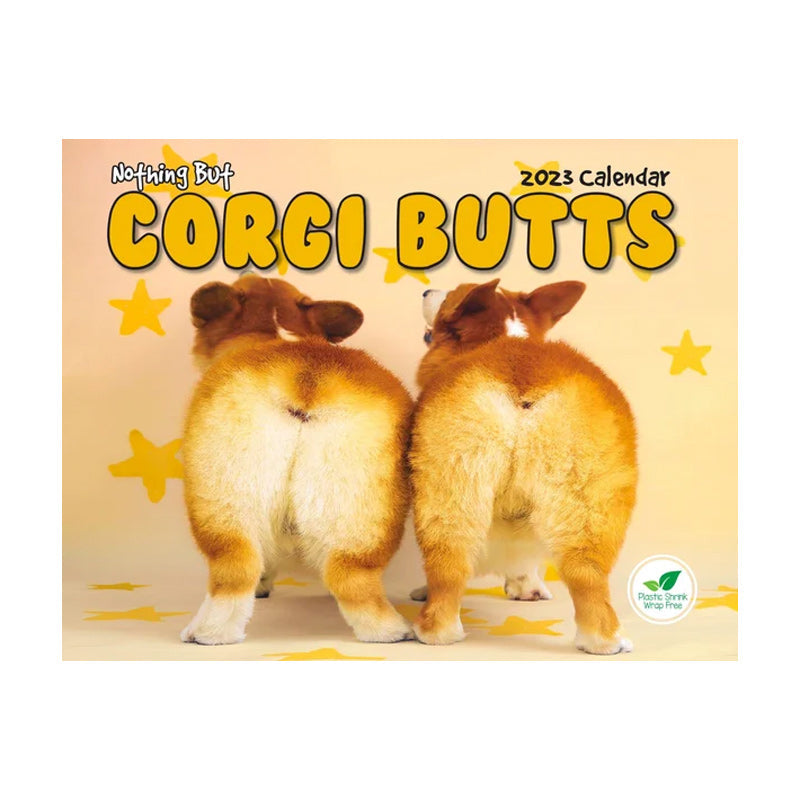 Corgi Butts 2024 Funny Dog Calendar