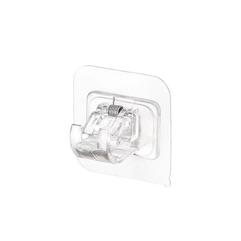 Transparent Hanging Rod Clip